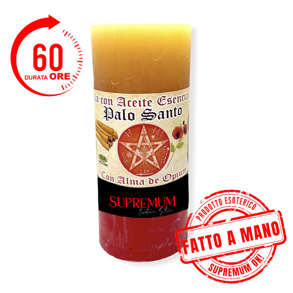 CANDELA ESOTERICA PALOSANTO E OPPIO