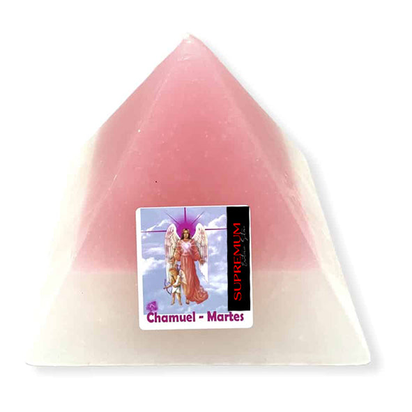 CANDELA PER INVOCAZIONE ARCANGELO CHAMUEL - CAMAELE