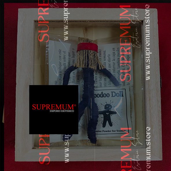 BAMBOLA VOODOO NERA - AUTENTICA BAMBOLA VUDU'